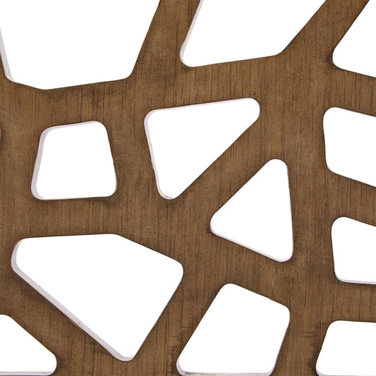 Ice Crackle Wood Counter/Bar Stool