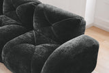 MYLO 80" Loveseat with 2 Ottomans