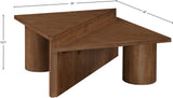 Pavillion Coffee Table – Modern Mid-Century Design with Sturdy Oak Veneer for Elegant Living Spaces