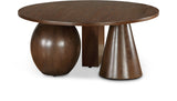 Revive Coffee Table - Sleek Art Deco Design with Unique Geometric Bases for Modern Living Spaces