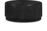 Ronin Coffee Table - Elegant Mid-Century Design with Unique Fluted Wood for Stylish Living Spaces