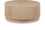 Ronin Coffee Table - Elegant Mid-Century Design with Unique Fluted Wood for Stylish Living Spaces
