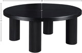 Hayden Coffee Table - Timeless Mid-Century Modern Design with Fluted Wood Texture for Your Home