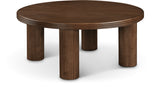 Hayden Coffee Table - Timeless Mid-Century Modern Design with Fluted Wood Texture for Your Home