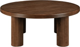 Hayden Coffee Table - Timeless Mid-Century Modern Design with Fluted Wood Texture for Your Home