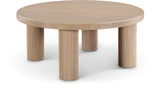 Hayden Coffee Table - Timeless Mid-Century Modern Design with Fluted Wood Texture for Your Home