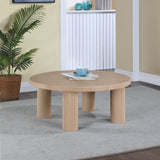 Hayden Coffee Table - Timeless Mid-Century Modern Design with Fluted Wood Texture for Your Home