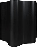 Zaire End Table - Art Deco Elegance with Unique Wood Grain, Perfect for Modern Living Spaces