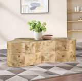 Zaire Coffee Table - Stunning Art Deco Design with Solid Wood and Elegant Finish for Modern Spaces