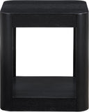 Reeves End Table - Stylish Art Deco Design with Sturdy Oak Veneer, Perfect for Modern Living Spaces