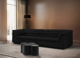 Dimple Coffee Table - Stylish Modular Design in Matte Black Iron for Contemporary Living Spaces