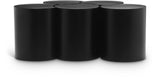 Dimple Coffee Table - Stylish Modular Design in Matte Black Iron for Contemporary Living Spaces