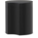 Dimple Black End Table - Stylish Modular Iron Design for Modern Living Rooms and Contemporary Spaces