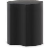 Dimple Black End Table - Stylish Modular Iron Design for Modern Living Rooms and Contemporary Spaces