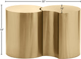 Dimple End Table - Contemporary Brushed Iron Design Perfect for Modern Living Spaces and Decor