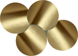 Dimple Coffee Table - Elegant Brushed Metal Design for Contemporary Living Spaces, Modular & Stylish