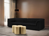 Dimple Coffee Table - Contemporary Brushed Iron Design with Modular Shape for Stylish Living Spaces