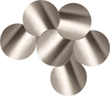 Dimple Coffee Table – Contemporary Brushed Iron Design for Stylish Living Spaces and Modular Use