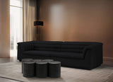 Dimple Contemporary Coffee Table - Stylish Iron Construction with Black Terrazo Design for Modern Homes