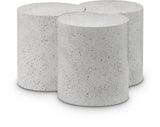 Dimple Coffee Table - Contemporary Brushed Iron Design for Modern Living Spaces and Versatile Style