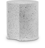 Dimple Gold End Table - Chic Brushed Metal Design for Contemporary Living Spaces and Modular Use
