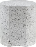 Dimple Gold End Table - Chic Brushed Metal Design for Contemporary Living Spaces and Modular Use