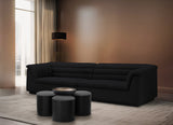 Petal Coffee Table - Modern Matte Iron Design with Ample Storage for Stylish Living Spaces