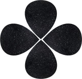 Petal Black Coffee Table - Artistic Terrazzo Design, Durable Iron Frame, and Modular Functionality