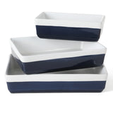 Martha Stewart 3-Piece Oven to Table Stoneware Baker Set