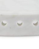 Freya Large White Marble Tray
