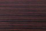 Excel Extendable Dining Table with Zebra Wood Veneer Top & Gold Base - Perfect for Gatherings!
