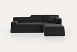 Livo 96" Corduroy Chaise Sofa
