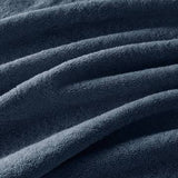 Antibacterial Spa-Like 8-Piece Bathroom Towel Set, Navy