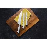 EcoCut 10 Piece Kitchen Knife Set With Blade Guards, Grey
