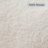 MAXYOYO Kids Bean Bag Chair, Sherpa Bean Bag Couch with Decorative Edges for children's room (White)