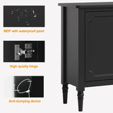 Storage Cabinet with 2 Doors & 3 Drawers, Sideboard Cabinet