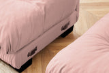 CLOUDIES 134" 3 Seater Sofa with 2 Ottomans