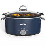 3 Qt Slow Cooker & Mini Food Warmer with 3 Heating Settings