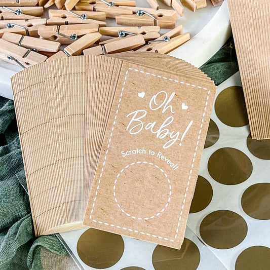Kraft Baby Shower Game Set for Fun Celebrations