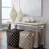 Square Pouf Moroccan Gold