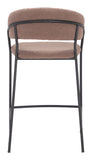 Josephine Counter Stool (Set of 2) Brown