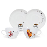 Disney Winnie the Pooh Tea Cup & Saucer Set, 4pc