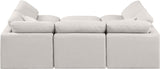 Indulge - Linen 6 Piece Modular Sectional