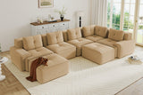 CORDELIA 116" 5-Seater Sectional with 2 Ottomans