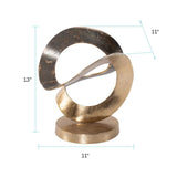 Yavner Sculpture in Cast Aluminum
