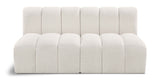 Arc - Boucle Fabric 2 Seats Modular Sofa