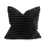 Pillow 24 x 24 Shar Pei Black - Down Alternative Insert