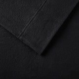 Microfleece Warm Sheet Set, Black
