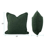 20 x 20 Pillow Barbet Forest - Down Insert