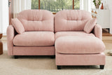 NUVIA 74" Loveseat with 1 Ottoman